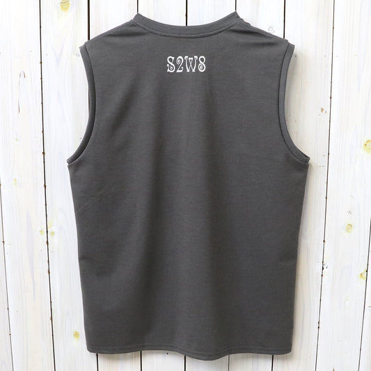 SOUTH2 WEST8 : Sleeveless Crew Neck Tee-Skull & Target (Grey)