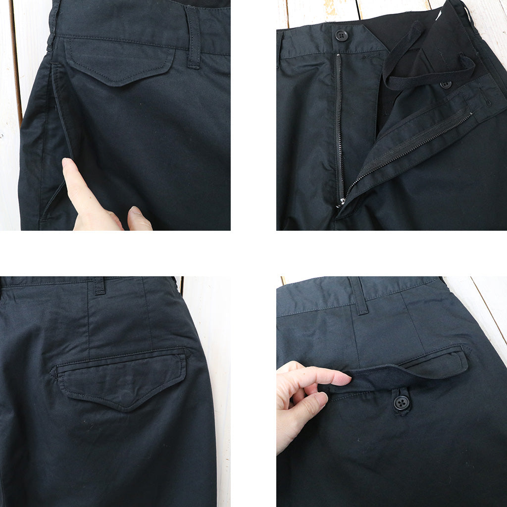 ENGINEERED GARMENTS : Officer Pant-Cotton High Count Twill