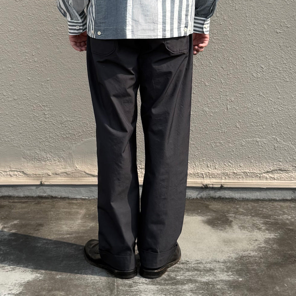 ENGINEERED GARMENTS : Carlyle Pant-Lt.Weight Nyco Twill (Dk.Navy)
