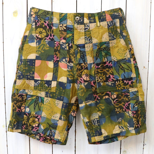 ENGINEERED GARMENTS : Fatigue Short-Cotton Multi Pattern Patchwork