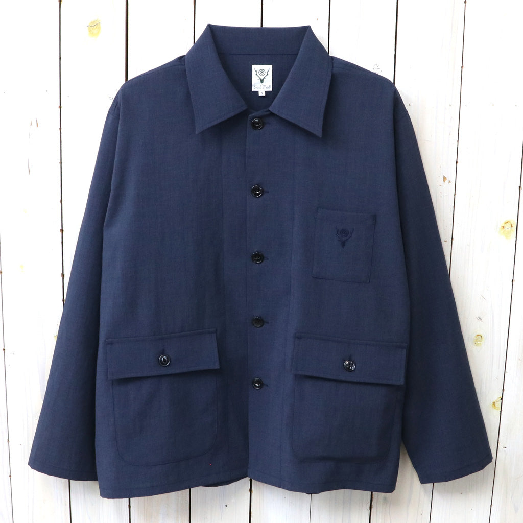 SOUTH2 WEST8 : Hunting Shirt-Poly Oxford (Navy) – Reggieshop
