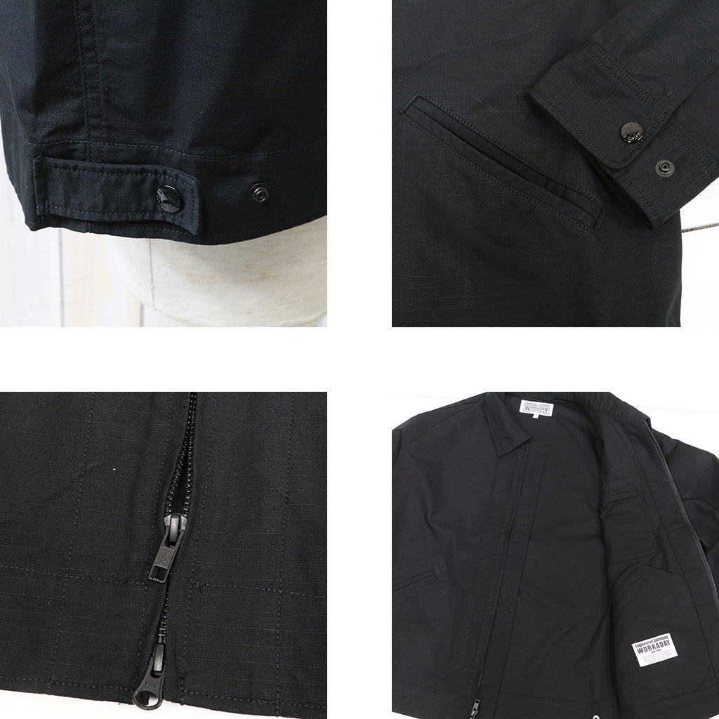 ENGINEERED GARMENTS WORKADAY : Short Jacket-Cotton Ripstop