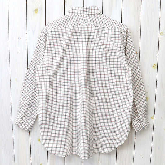 ENGINEERED GARMENTS : 19 Century BD Shirt-Brushed Cotton Tattersall