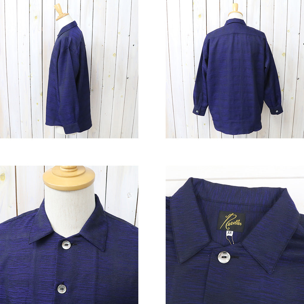 Needles : Uncon Shirt-Chambray Shadow (Blue)