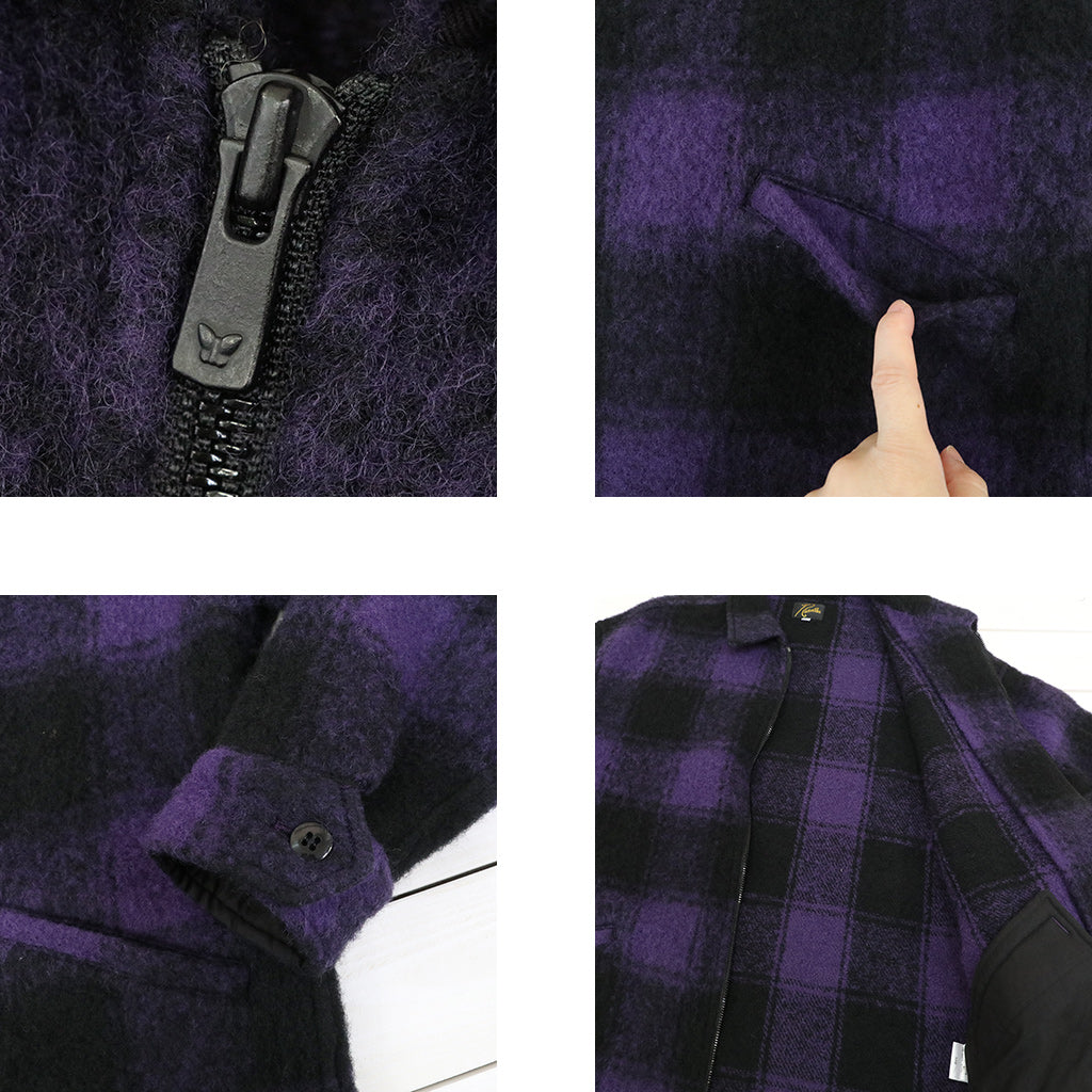 Needles : Swing Jacket-Wool Shaggy