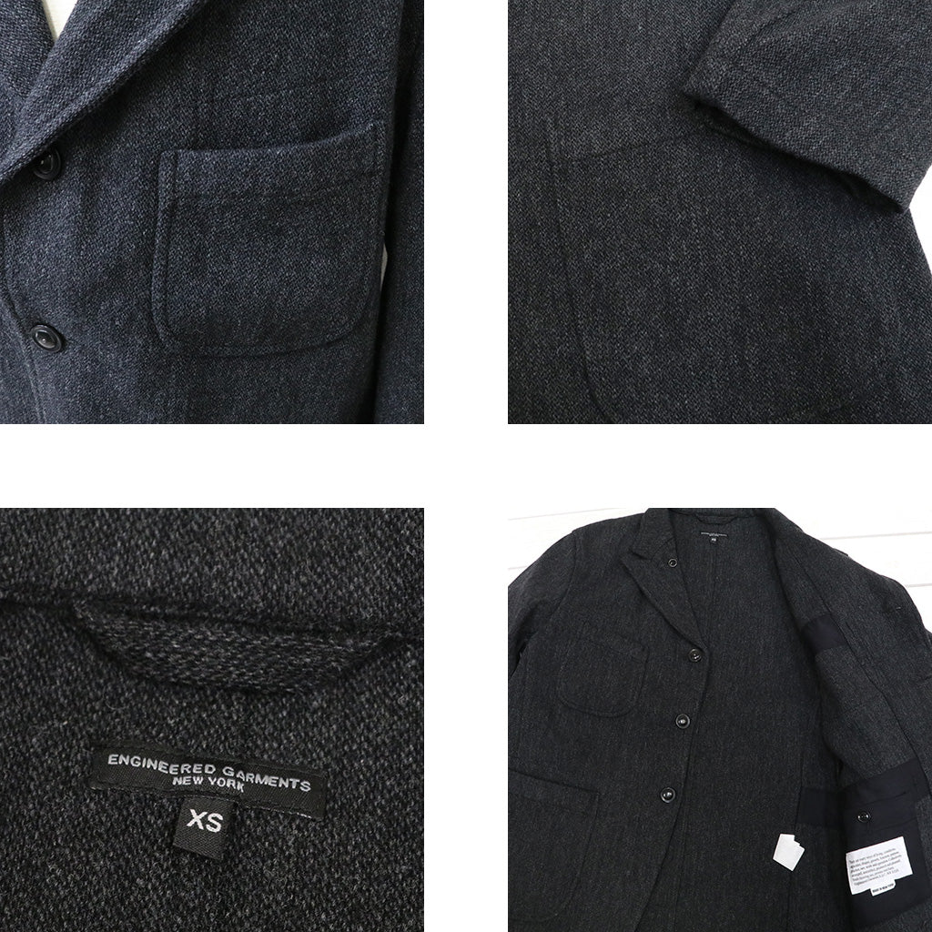 ENGINEERED GARMENTS : Bedford Jacket-Wool Poly Heavy Tweed