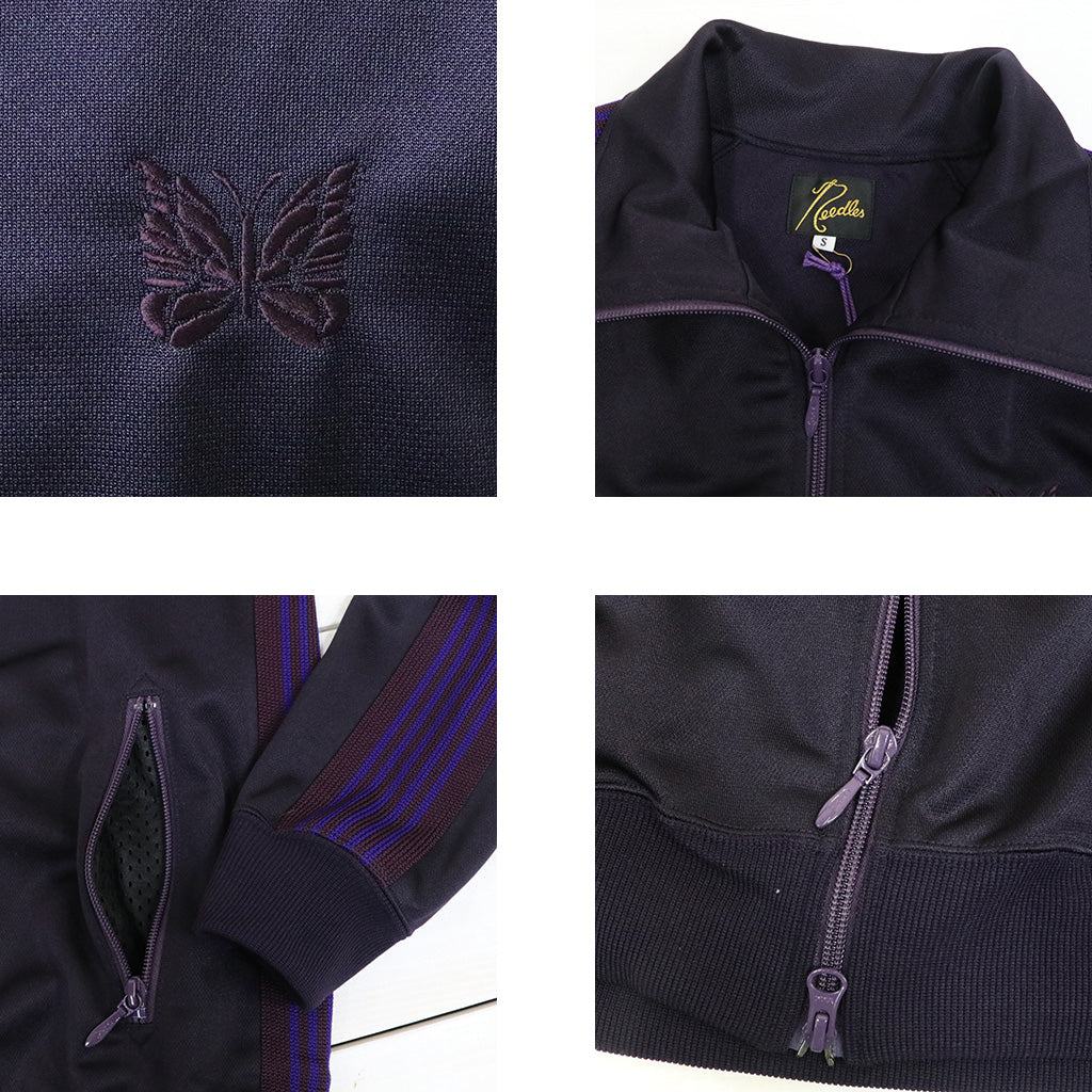 Needles : Track Jacket-Poly Smooth (Purple)