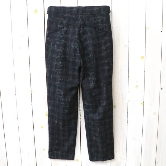 Needles : Side Tab Tucked Trouser-Faded Windowpane