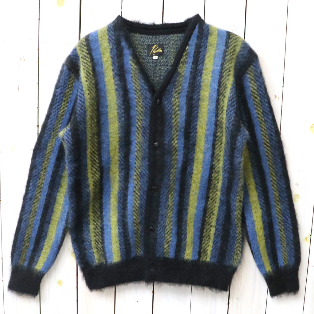 トップス Needles mohair cardigan L Needles : Mohair Cardigan-Stripe – Reggieshop