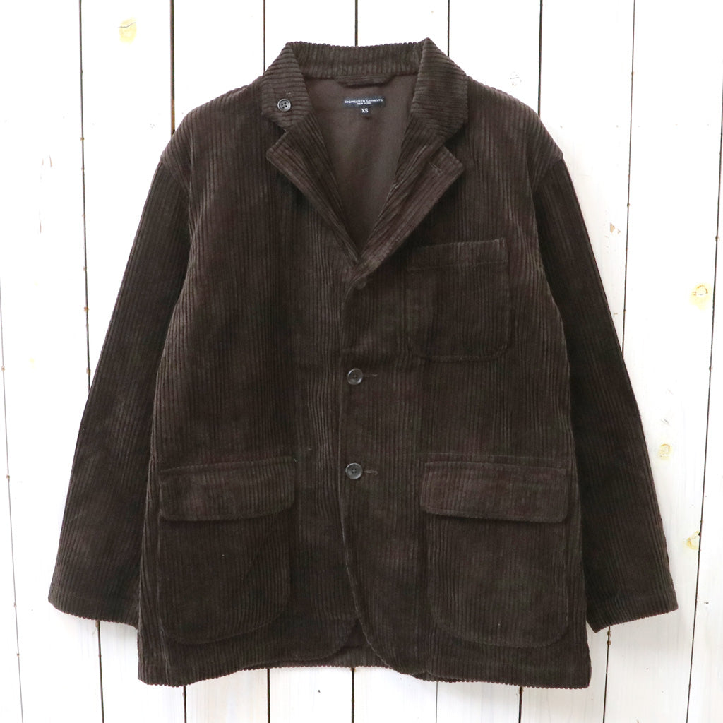 ENGINEERED GARMENTS : Loiter Jacket-Cotton 4.5W Corduroy (Dk.Brown