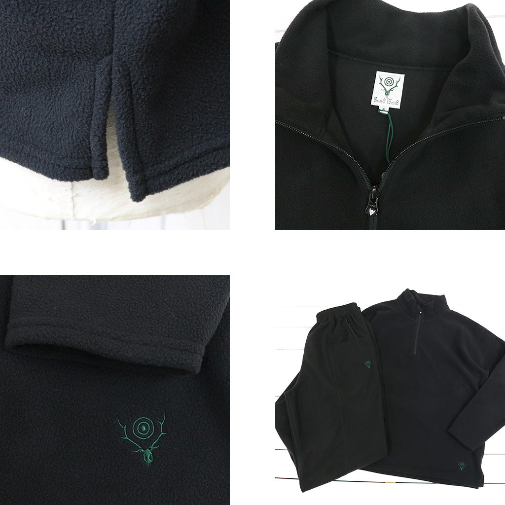 SOUTH2 WEST8 : Half Zip Shirt-Poly Fleece