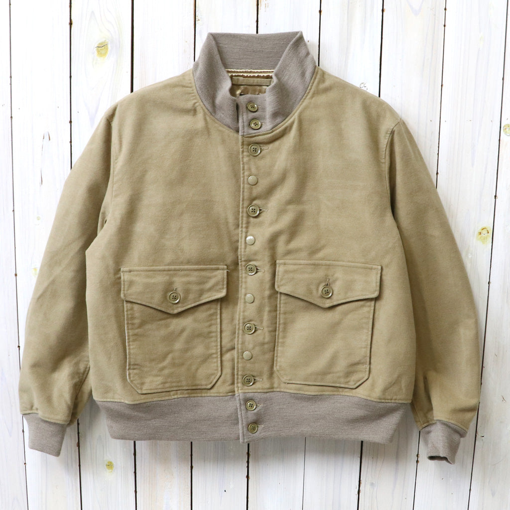ENGINEERED GARMENTS : A-1 Jacket-Cotton Moleskin (Camel) – Reggieshop
