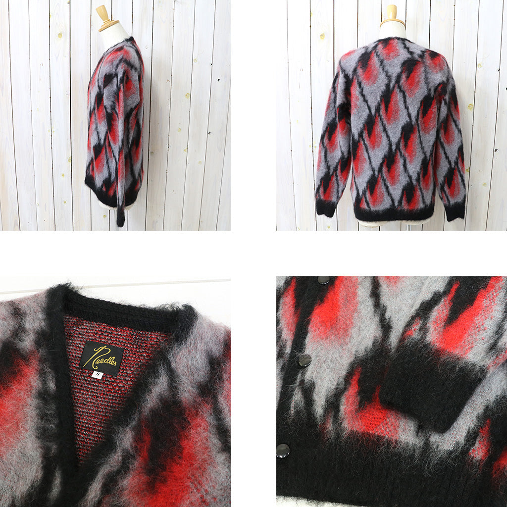Needles : Mohair Cardigan-Abstract