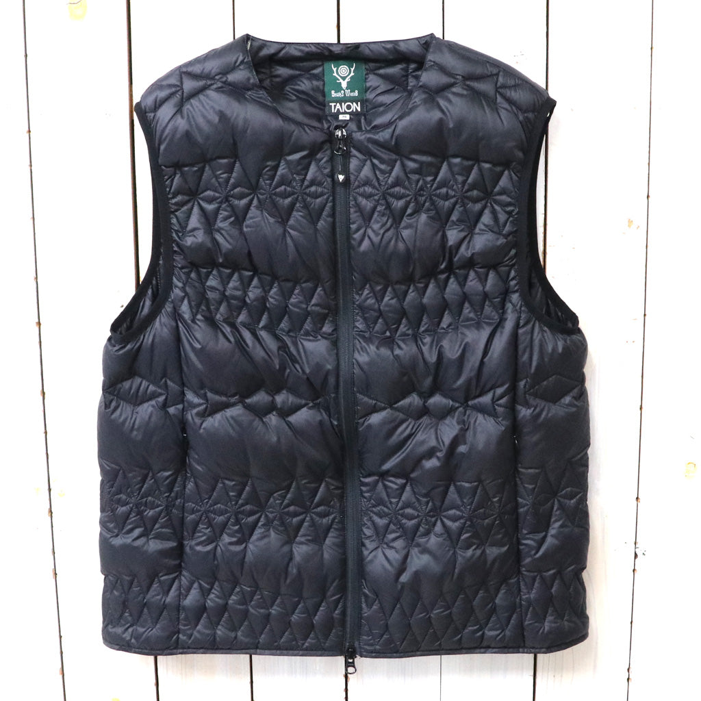 SOUTH2 WEST8xTAION : Inner Down Vest (Black) – Reggieshop