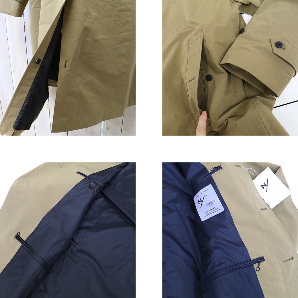 NEUTRALWORKS. : BALMACAAN COAT (CAMEL BROWN)