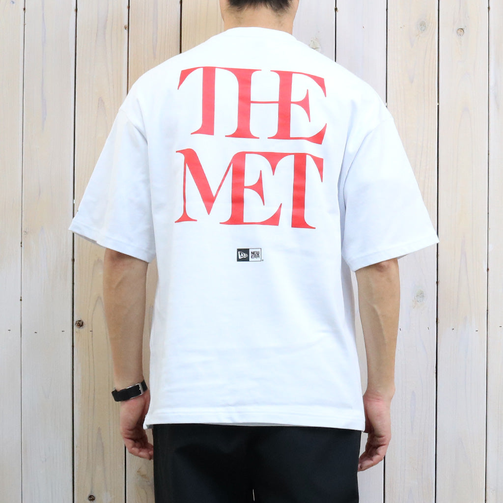 New Era『SS Over Size Cotton Tee The Met White Logo』(White)