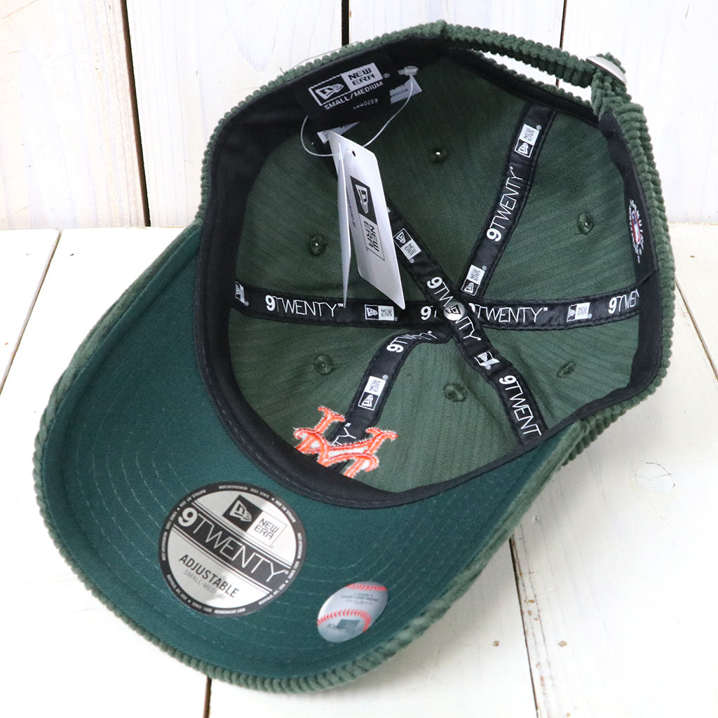 New Era : 9TWENTY CS MLB 8W Corduroy (New York Mets/GREEN)