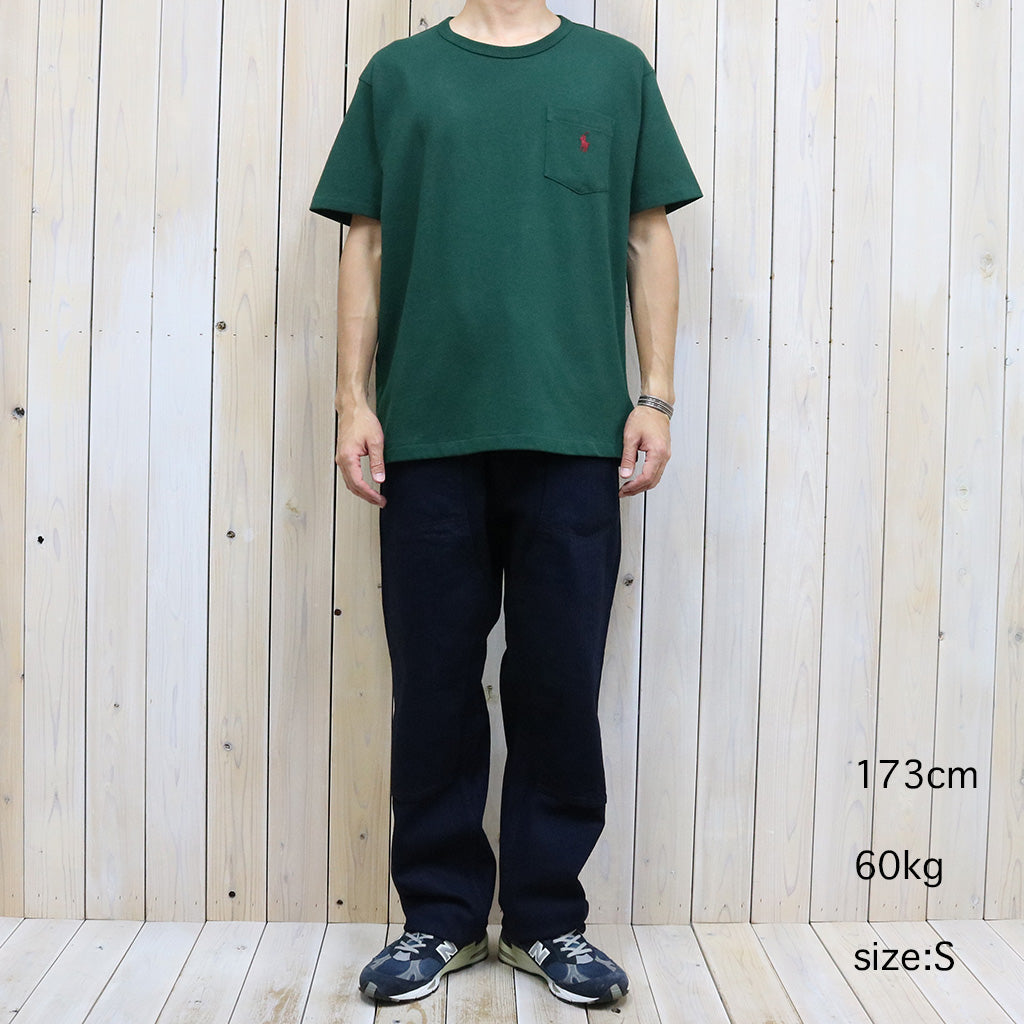 POLO RALPH LAUREN『ヘビーウェイトSS ポケットTシャツ』(COLLEGE GREEN)