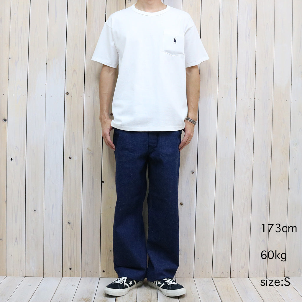 POLO RALPH LAUREN『ヘビーウェイトSS ポケットTシャツ』(WHITE)