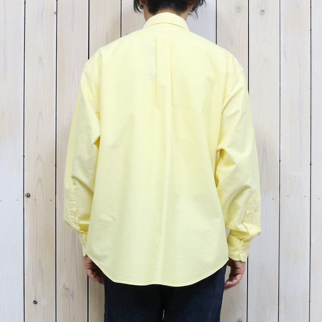 POLO RALPH LAUREN『ビッグフィット オックスフォードシャツ』(YELLOW)