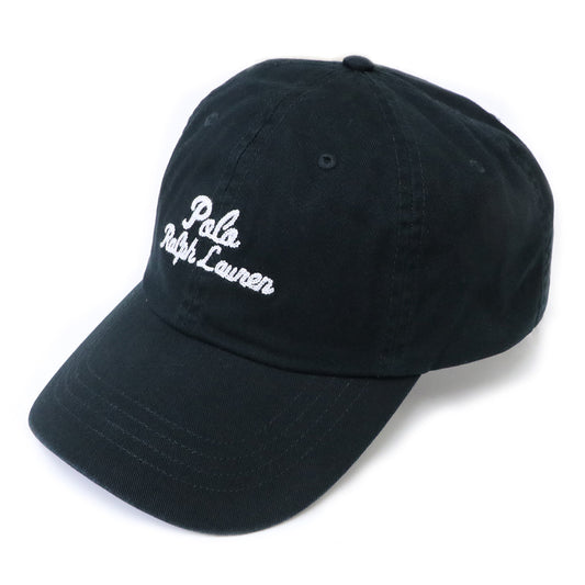 POLO RALPH LAUREN『エンブロイダリー ツイル ボール キャップ』(BLACK)