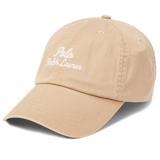 POLO RALPH LAUREN『エンブロイダリー ツイル ボール キャップ』(BEIGE)