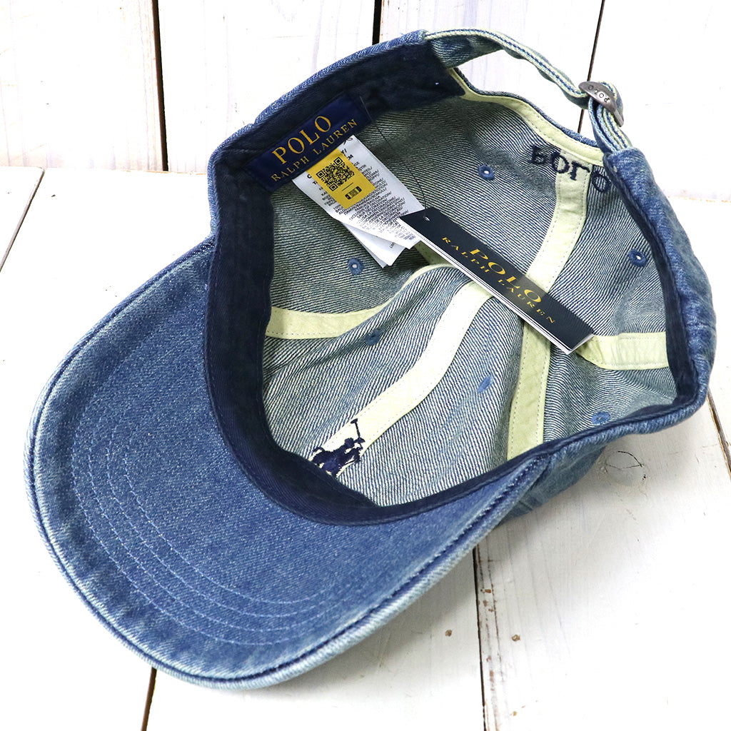 POLO RALPH LAUREN『インディゴ デニム ボール キャップ』
