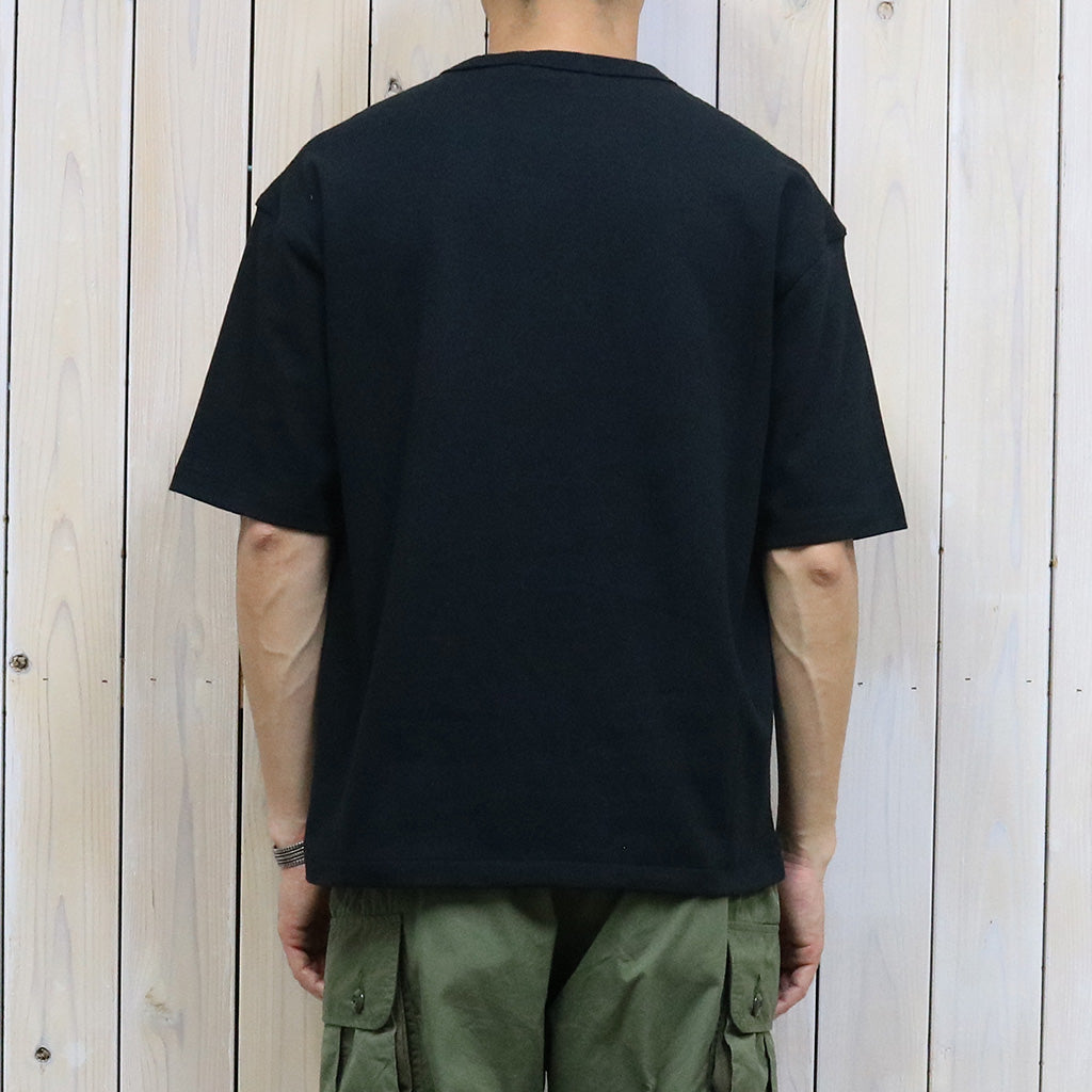 POLO RALPH LAUREN『リラックスド フィット ロゴ ジャージー Tシャツ』(BLACK)
