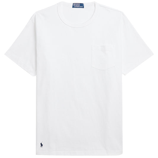 POLO RALPH LAUREN『ビッグ フィット ジャージー ポケット Tシャツ』(WHITE)