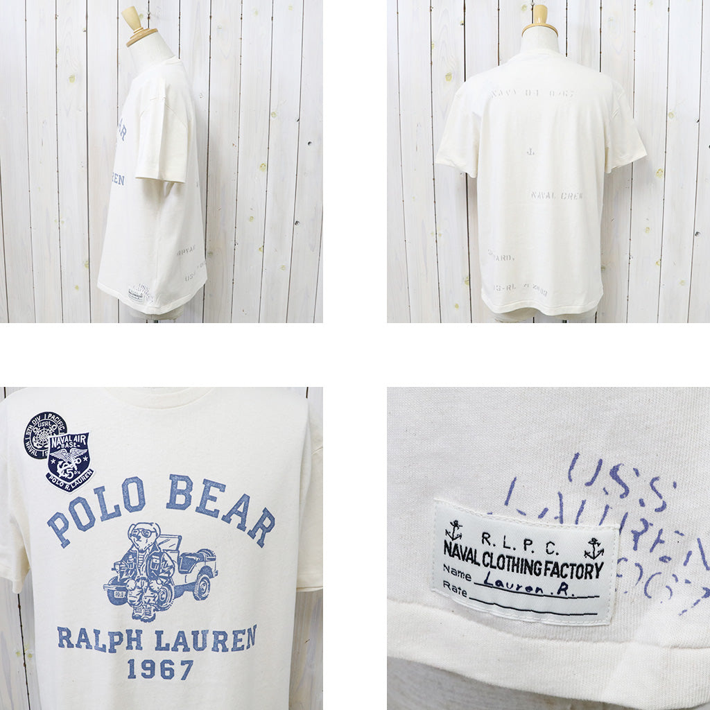 POLO RALPH LAUREN『クラシック フィット Polo ベア ジャージー Tシャツ』(WHITE)