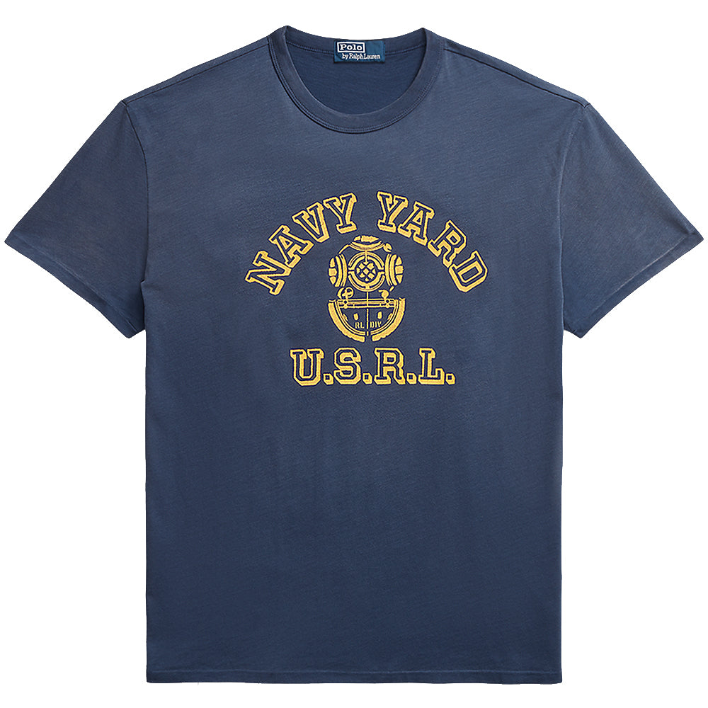 POLO RALPH LAUREN『クラシック フィット ジャージー グラフィック Tシャツ』(NAVY) – Reggieshop