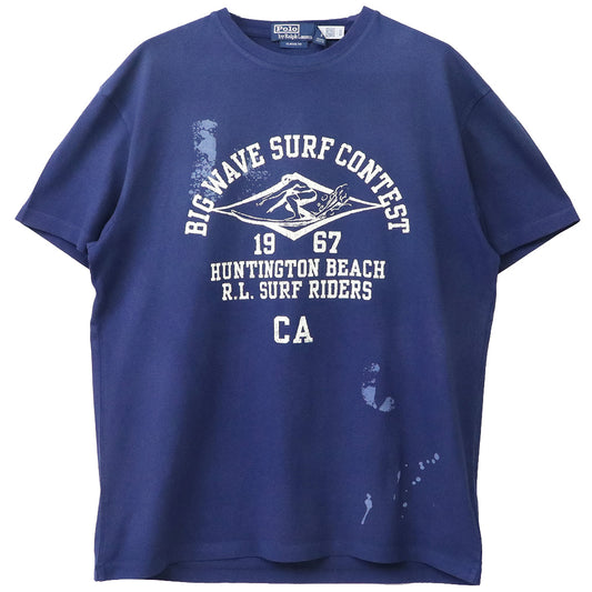 【SALE40%OFF】POLO RALPH LAUREN : クラシック フィット グラフィック Tシャツ (NAVY)