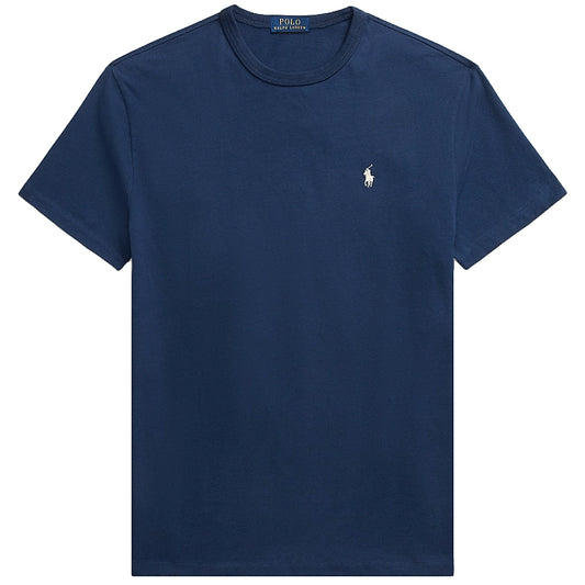 POLO RALPH LAUREN : クラシックフィットミディアムウェイト Tシャツ (NAVY)