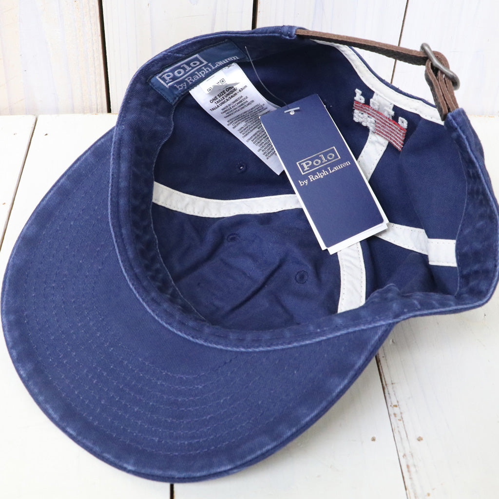 POLO RALPH LAUREN : APPLIQUED TWILL BALLCAP