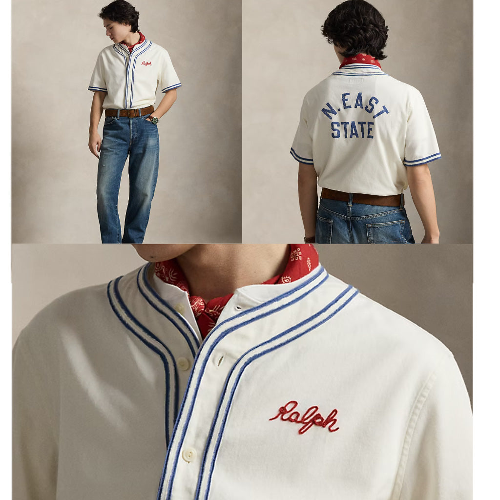 POLO RALPH LAUREN : クラシックフィットベースボール シャツ