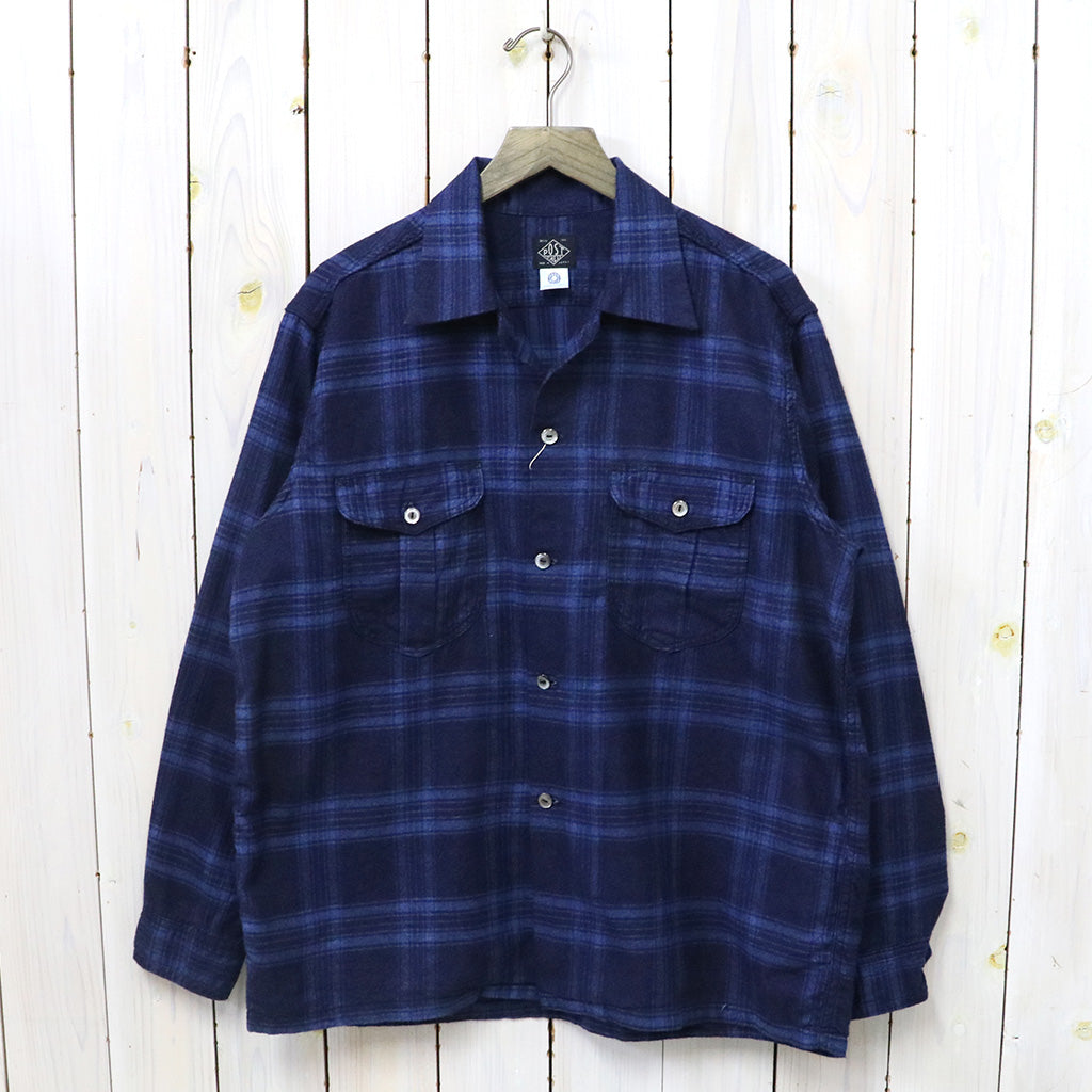 POST O'ALLS『New Shirt』(indigo check 2)