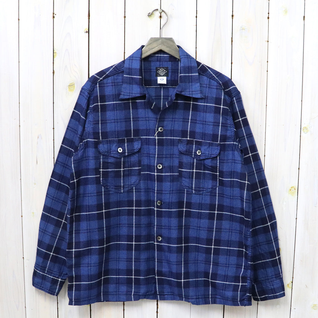 POST O'ALLS『New Shirt』(indigo check 3)