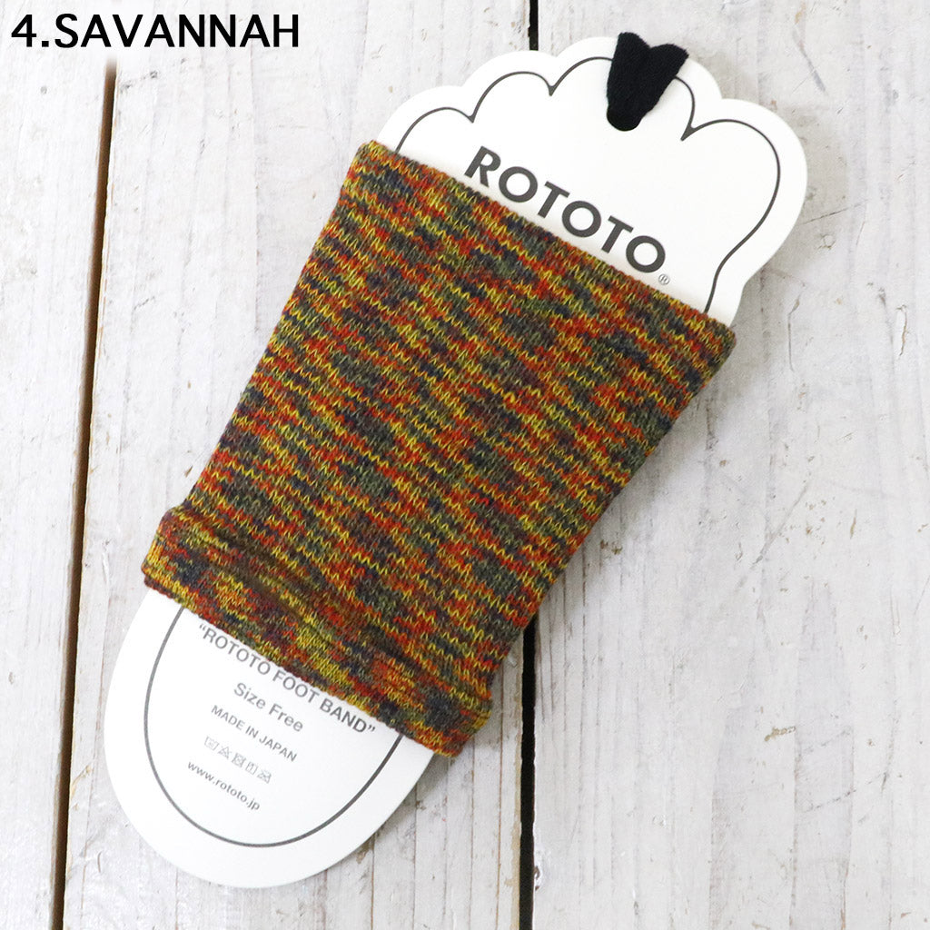 ROTOTO『ROTOTO FOOT BAND “KASURI”』