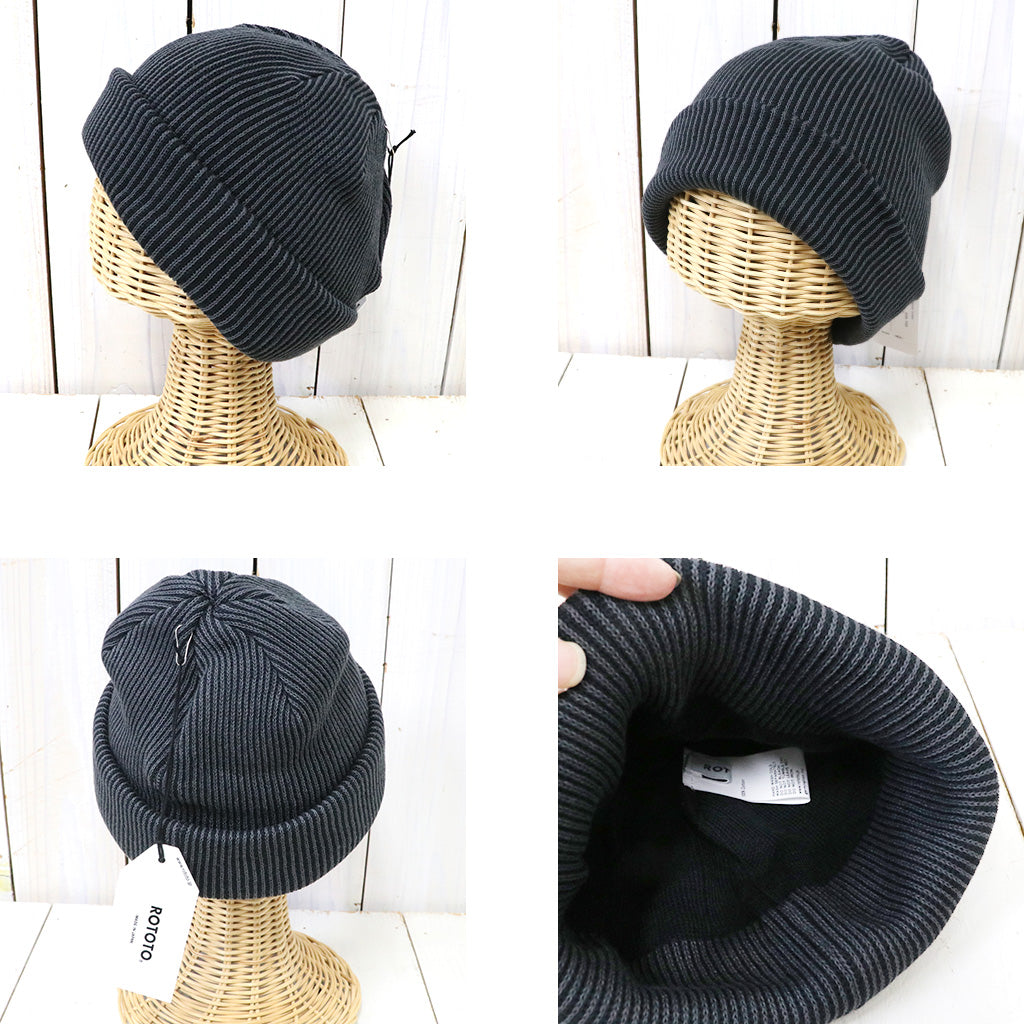 ROTOTO『SUPER SOFT 2WAY BEANIE “STRIPE”』