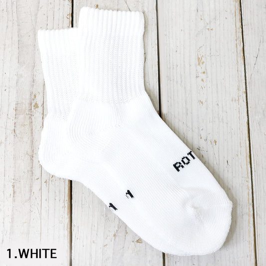 ROTOTO : ORGANIC DAILY 3 PACK MINI CREW SOCKS