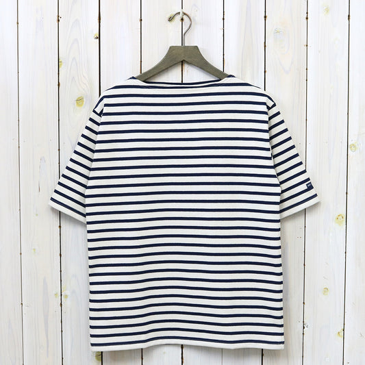 SAINT JAMES『OUESSANT SHORT』(ECRU/MARINE)