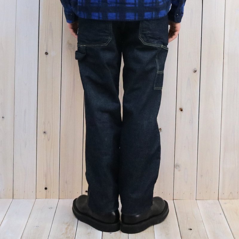 SASSAFRAS『FALL LEAF GARDENER PANTS(13.5oz DENIM)』(INDIGO)