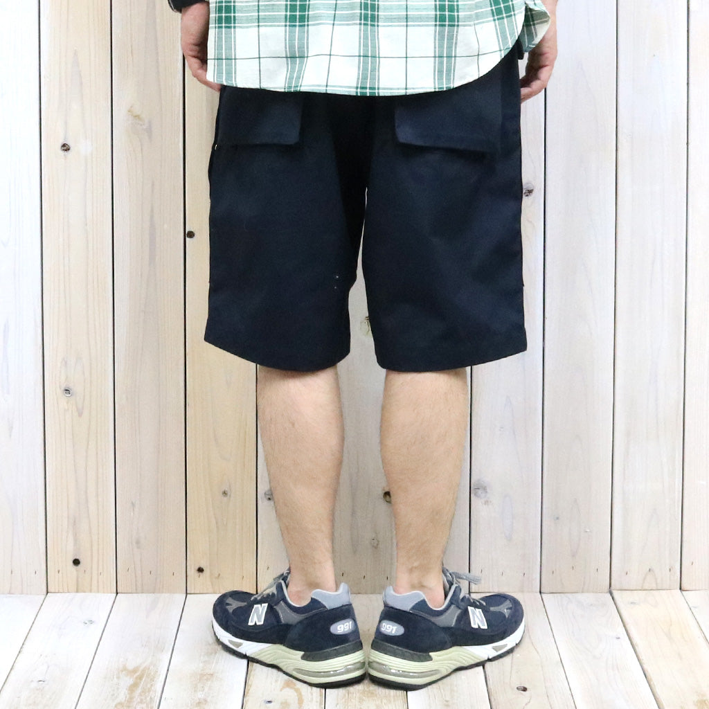 SASSAFRAS『D/C ARMOR PANTS 1/2(WEATHER)』(NAVY)