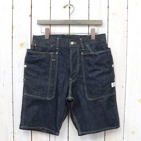 SASSAFRAS "FALL LEAF PANTS 1/2(13.5oz DENIM)"(INDIGO)