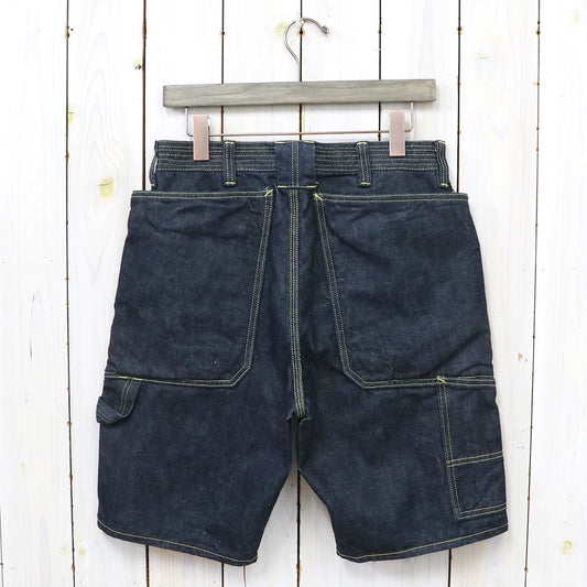 SASSAFRAS : FALL LEAF GARDENER PANTS 1/2(13.5oz DENIM) (INDIGO)