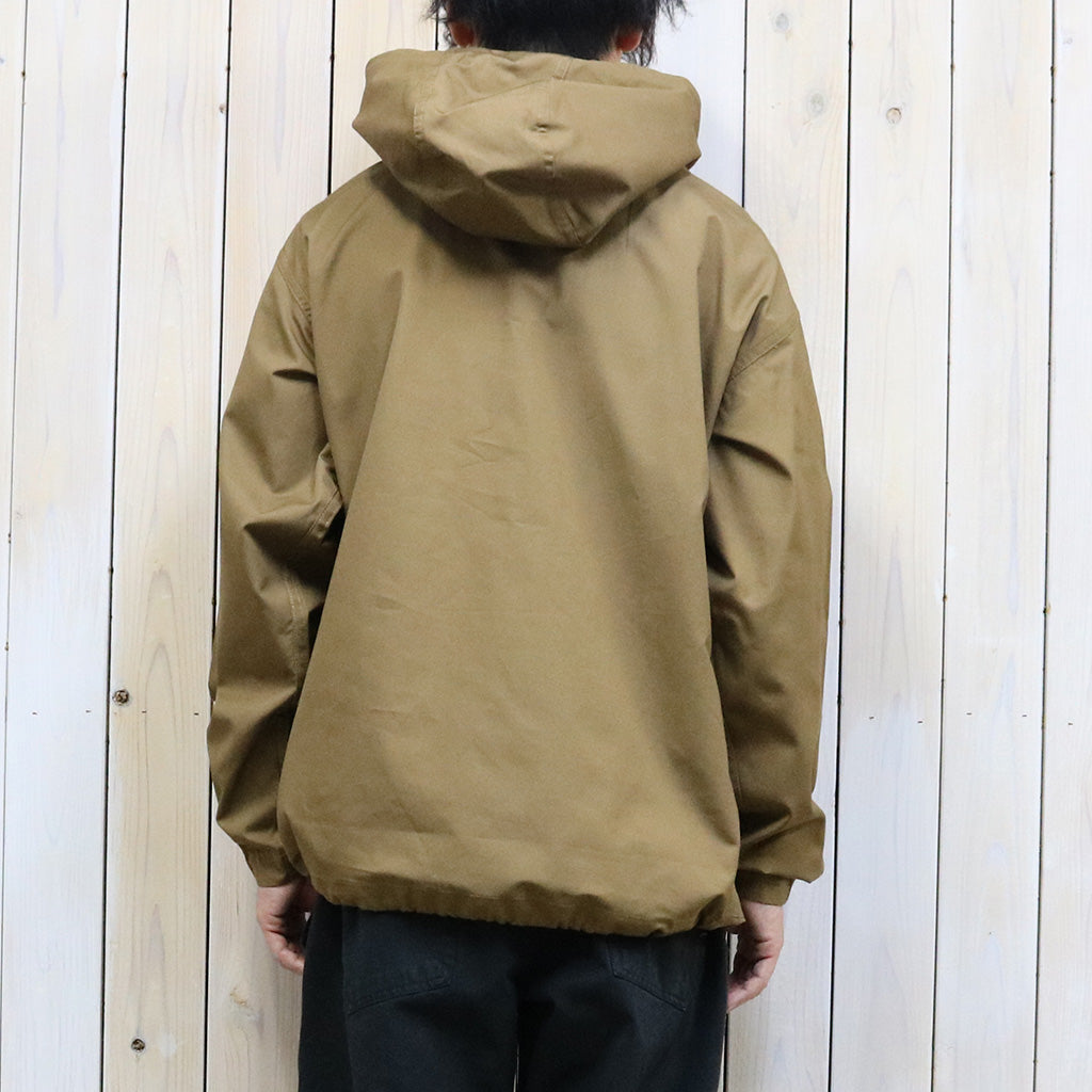 SASSAFRAS『GARDENER BUD SMOCK(POPLIN)』(DARK KHAKI)