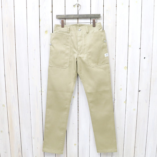 SASSAFRAS『FALL LEAF SPRAYER PANTS(WEST POINT)』(BEIGE)