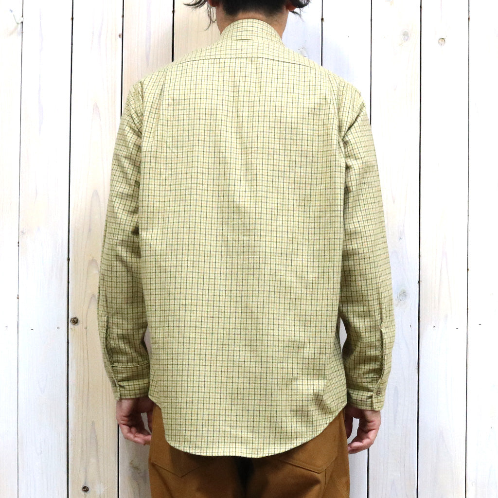 SASSAFRAS『FEEL SUN HALF(CHECK FLANNEL)』(BEIGE)