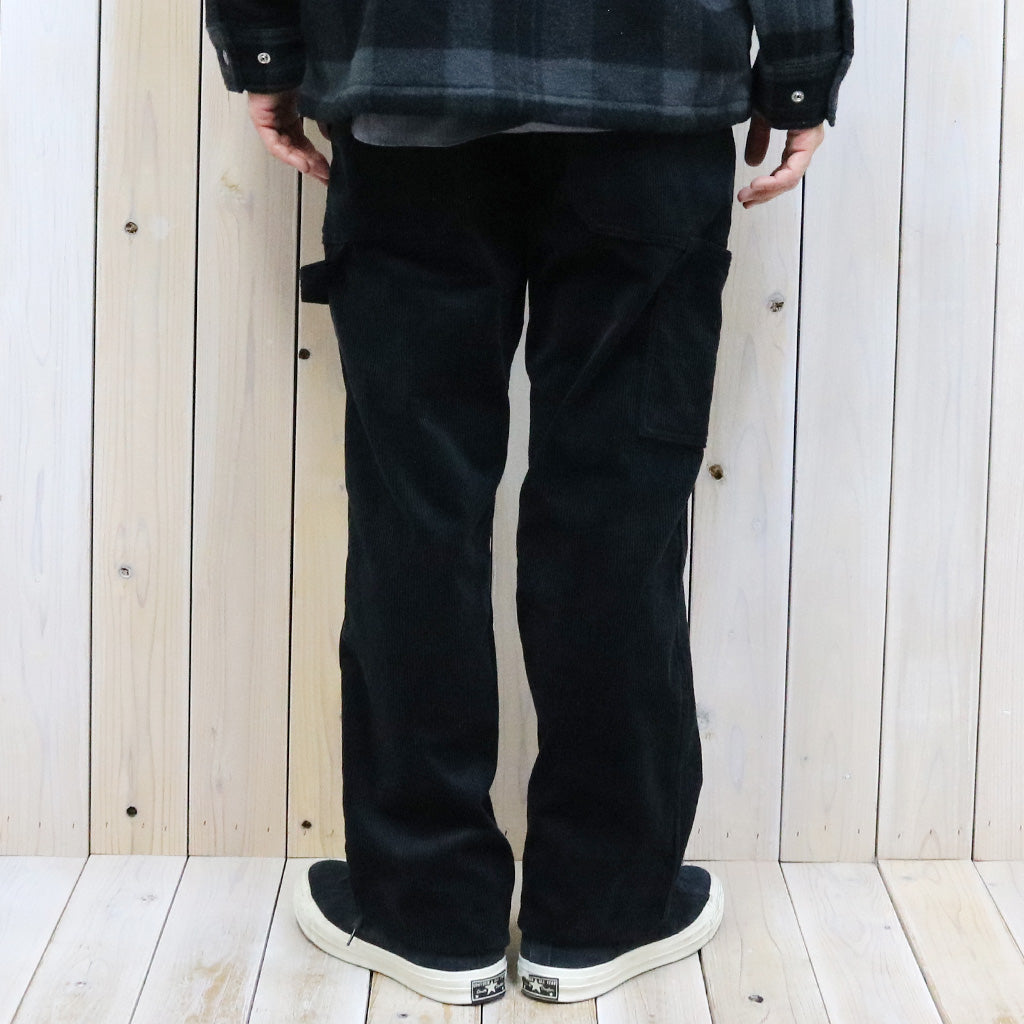 SASSAFRAS『FALL LEAF GARDENER PANTS(9W CORDUROY)』(BLACK)