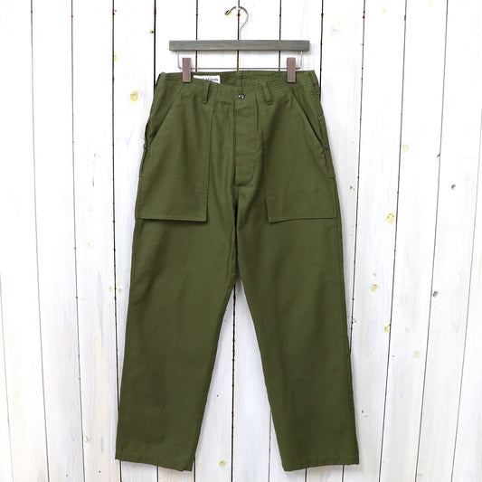 SASSAFRAS『FS CULTIVATOR PANTS(BACK SATIN)』(OLIVE)